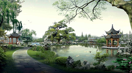 中国古典园林设计的艺术与构思