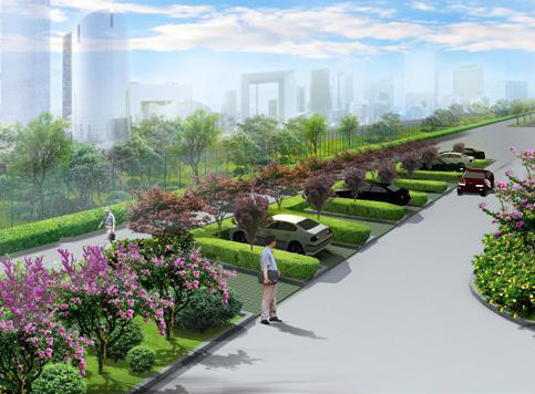 乌兰浩特市2012年城区绿化工程初步实施方案